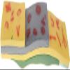 3D Plate Tectonics Model, Geology Topography Landform Science Models, Plate Structure and Surface Morphology Model, for School Teaching Learning Display. view 2