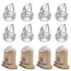 12PCS Breast Pump Parts, 8PCS Duckbill Valves and 4pcs Silicone Diaphragm Compatible with eufy S1 Pro / S1 / E10 / E20 Wearable Breast Pump, Replace for eufy Pump Parts, Not Original Accessories view 1
