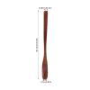 5Pcs Small Wooden Spoon Set, Anti Scalding Spoon, Narrow Headed Ice Cream Spoon for Kids Food, Kitchen Utensils with Fine Workmanship, Safe Composite Wood Material view 2