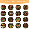 1000 PCS Black History Month Sticker Roll, African American Celebration Stickers with 16 Designs, Vinyl Decals for Party Favors Classroom Rewards Scrapbooking Laptops (500 Per Roll) view 4