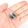 ZAICOLER Blank Pin Button, DIY Badge Making Supplies with Smooth Surface for Crafts and Gifts, Lightweight Rustproof Tinplate Material (25MM Metal Badges 100 Sets) view 2