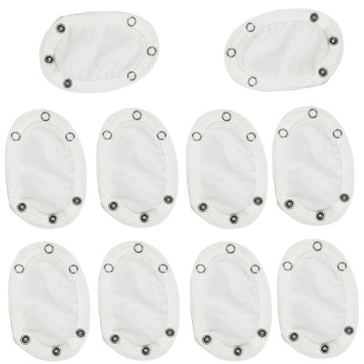 10Pcs Baby Jumpsuit Diaper Infant Romper Length Extender Bodysuit Snap Button Extended Diaper for Triangle Crotch Clothing