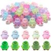 Gcroet 100pcs Mini Glow in The Dark Resin Animals, Mini Penguin Figurines for Miniature Landscapes, DIY Crafts, Fairy Gardens & Party Favors.. view 1