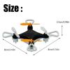 All-Ages Mini Drone with Easy Stunt Flights & 360 Tricks, Mini Drone Beginner-Friendly Stunt Flyer, Remote-Controlled Quadcopter with Altitude Hold, With LED Light (2pcsBlue) view 3