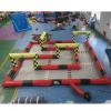 10x10m Giant Inflatable Race Track with Floor Go Kart Track Air Race Track Rc Mega Blow Up Arena 33x33ft with Blower view 2