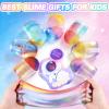 30 Pack Valentine Galaxy Slime Kit with Greeting Cards - Valentines Day Gifts for Kids, Classroom Exchange, School Prizes, Slime Party Favors & Stress Relief Fidget Toys view 3