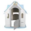 Indoor/Outdoor Playset with Basketball Hoop Dartboard Plastic Playhouse Outdoor Playhouse for 2-5 Years view 3