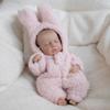12 Inch Real Born Baby Doll Lifelike Sleeping Reborn Baby Dolls Full Vinyl Real Life Cute Babies Girl Pink Outfit Realistic Newborn Rebirth Toy with Feeding Accessories Gift Set for Kids Ages 3+ view 2