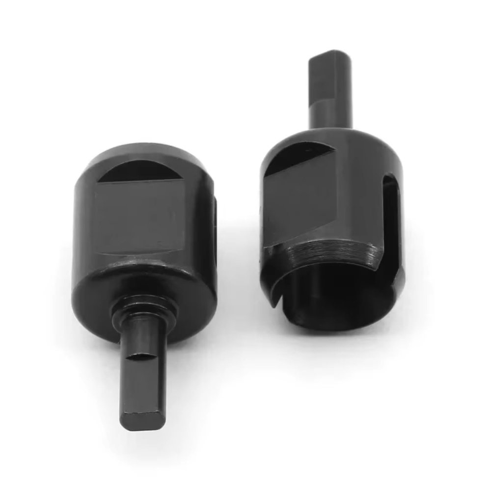 RC Models For Tamiya For TT01 For TT02 DT03 DF02 For TT02B 1/10 RC Car Upgrade Parts Steel Gearbox Joint Cup Differential Diff Model Accessory(2pcs)