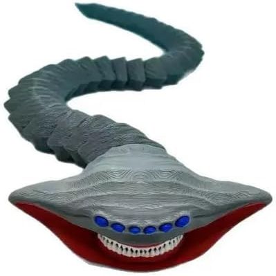 3D Printed Sea Monster Toy, Trevor Henderson Mythical Ocean Predator Model, Creative and Novel Toys (B)