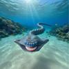 3D Printed Sea Monster Toy, Trevor Henderson Mythical Ocean Predator Model, Creative and Novel Toys (B) view 2