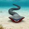 3D Printed Sea Monster Toy, Trevor Henderson Mythical Ocean Predator Model, Creative and Novel Toys (B) view 3