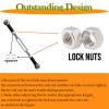 (2026 New Upgrade) 74-112 mm Stainless Steel Turnbuckles/Camber Links with Spacers fit for 1/10 Traxxas Slash 2WD All Model, Rustler 2WD,Slash 4X4,Hoss 4X4, Stampede,RC Car Hops Up Parts (Black) view 4