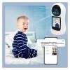LNBBEQ 3MP PTZ WiFi Camera Video Call with 2.8 Inch IPS Screen Baby Cry Sound Detection Security IP Camera Baby Monitor(EU Plug,3MP NO SD Card) view 4
