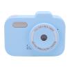 Acouto Compact Camera 1080P HD Dual Lens Small Digital Camera, 2 Inch IPS Screen, 8X Zoom, Cute Compact Camera with Frames, Filters, Games for Travel (Blue) view 3
