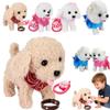 2026 Upgrade Hopping Dog Realistic Robot Puppy,Interactive Electronic Plush Puppy Toy with Realistic Touch Sensing,Voice Mimic,Lifelike Sounds,Tongue & Licking Motion,Christmas Toy Gift for Girls Boys view 1