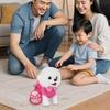 2026 Upgrade Hopping Dog Realistic Robot Puppy,Interactive Electronic Plush Puppy Toy with Realistic Touch Sensing,Voice Mimic,Lifelike Sounds,Tongue & Licking Motion,Christmas Toy Gift for Girls Boys view 3
