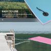 10 ft x 5 ft Floating Pool Mat with 3-Layer Design for Lake Beach Ocean Use - Durable Water Activity Raft for Relaxing and Tanning view 3