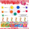 Pajean 28 Sets Valentines Day Gifts Watercolor Paint Set with Paintbrush Wooden Easel Mini Painting Canvas Panel Valentines Craft Exchange Gifts for Paint and Sip Supplies (Dinosaur) view 2