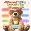 AI Talking Interactive Toy Figure, ChatGPT Powered Smart Storytelling Teddy Bear with Magnetic AI Reactor, Educational & Emotional Companion, Real-Time Voice Plush Stuffed Animal Toys for Kids Age 3+ view 2