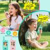 Video Walkie Talkies for Kids, 2 Pack Rechargeable Kids Walkie Talkies Long Range with Flashlight Outdoor Christmas Birthday Toddler Toys Gifts for 3-12 Year Old Boys Girls for Outside, Camping Travel view 2