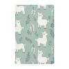 Grgvtei Crib Sheets for Boys Girls Cute Alpaca and Plants Soft & Breathable Standard Size Crib and Toddler Mattress, 39 x 27 in Playard Sheet view 1