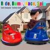 LUIBAS Electric Kids Car Ride On Bumpin Bumper Car for Boys and Girls, 12V Electric Bumper Car Toy Gifts W/Parent Remote Control, 360 Spin, Music and Bright LED Lights, Dark Blue view 3