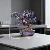 Ulieer Wooden Flower 3D Puzzles for AdultsDIY Crafts Bonsai Tree Building Set, Artificial Flower Decorations, Artificial Plant Model Toy for Desk or Home DecorBirthday Valentine's Day view 3