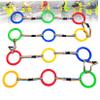 12Pcs Walking Rope for Preschool, Anti-Lost Kids Leash with Plastic Handles for Kindergarten, Daycare, Outdoor Activities view 2