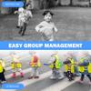 12Pcs Walking Rope for Preschool, Anti-Lost Kids Leash with Plastic Handles for Kindergarten, Daycare, Outdoor Activities view 4