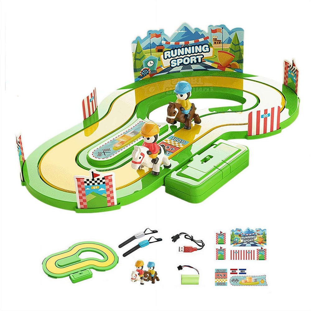 Motion-Sensing Racing Game,Pretend Play Parent-Child Interaction Toy,Two-Player Battle Game, for Ages 3 and Up, Suitable for Boys and Girls Aged 6-10