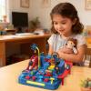 Children's Adventure Challenge, Motor Skill Development, 1 Set, Dinosaur Train Racing Set, Car Track Toy, Creative Play, for Kids Boys Girls Birthday view 2