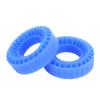 POENVFPO RC Tire Inserts, Silicone Dual Layer Hollow Structure Inserts for 1.0in Tires, Enhances Stability and Traction for RC Cars and Crawlers (Blue) view 2