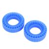 POENVFPO RC Tire Inserts, Silicone Dual Layer Hollow Structure Inserts for 1.0in Tires, Enhances Stability and Traction for RC Cars and Crawlers (Blue) view 4