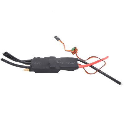 100A Brushless ESC, One Way Water Cooling Electric Speed Controller, High Performance ESC with 5V/5A BEC, for RC Boat and Airship, Durable Electronic Components