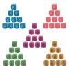 10Pcs/Pack 20mm Party Sieves Props Game Dices Board Props Finger Guessing Entertainment Game Dices view 3