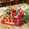 Jungle Dinosaur Adventure,Dinosaur Train Sliding Game,Car Track Toy,Christmas Adventure Theme Racing Track for Kids Boys Girls Birthday Home School Kindergarten Floor view 3