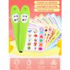 ASHATA Electronic English Book with Learning Pen Early Education Enlightenment Puzzle Reading Book (Colorful) view 1