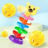 Ball Ramp Toys  6 Layer Stacking Tower Design, Smooth Track Rolling Action, Colorful Educational Playset for Early Skill Growth | Preschool Learning Games, Motor Development, Kids Activity view 3