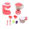Fdit Toy Coffee Maker and Blender Play Kitchen Accessories Set for Children Safe ABS Material view 1
