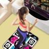 Dance Mat, Non-Slip Single Dance Fitness Exercise Pad, Light up Dances Pad, Kids Musical Dances Play Mat with Light up 9 Pattern, Multifunctional Dancess Revolution Pads, for Kids Adults view 3