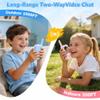Video Walkie Talkies for Kids - 2 Pack Rechargeable with 6 Voice Changer & HD Screen, Long Range Toddler Toys for Camping, Indoor, Outdoor Games, Hiking, Travel - Birthday for Boys Girls Ages 3-12 view 4