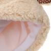 KESYOO Beige Sheep's Ears Plush Hat Faux Wool Fluffy Hat Cosplay Photography Accessory Warm Hat for Theme Parties and Daily Use view 3