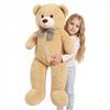 47-Inch Giant Brown Teddy Bear, Life-Size Soft Plush Toy, Gift for Girlfriend Boyfriend Kids, Great for Home Decor & Photo Props view 1