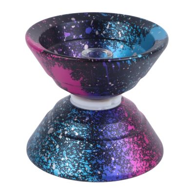 Fdit Professional Aluminum Alloy YoYo Ball with Colorful Design, Stable Spinning YoYo Set for Advanced Tricks, Compact Ball for Kids for Fun While Traveling