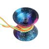 Fdit Professional Aluminum Alloy YoYo Ball with Colorful Design, Stable Spinning YoYo Set for Advanced Tricks, Compact Ball for Kids for Fun While Traveling view 2