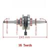 Crankshaft Assy 16T 22T Fit for GY6 50cc 4 Stroke Scooter Moped 1P39QMB Engine GY50-4013 Spare Parts(MIGY50-4013-16T) view 4