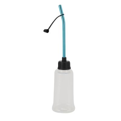 POENVFPO RC Fuel Pump Oil Bottle with Clear Scale Line, Lightweight Refill Bottle for HSP HPI Gasoline Model Cars Trucks Buggies