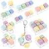 12Pcs Keypad Clicker Toy, Funny Cube Mechanical Keypad Button Decompression Keychain Toy Relieve Anxiety and Pressure(12Pcs) view 1