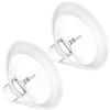 2 Pack 28mm Soft Rim Flanges for Medela Pump in StyleCompatible with Symphony, Sonata, Freestyle, Maxflow, PersonalFit and Lansinoh Signature Pro view 1